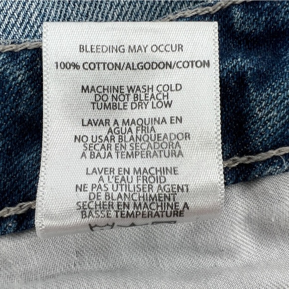 Hidden Jeans Distressed Two-Tone Rough Hem Jeans Size 26 Women’s - Picture 6 of 6